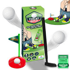 Set de Baño de Golf Mad Monkey para Inodoro Unisex