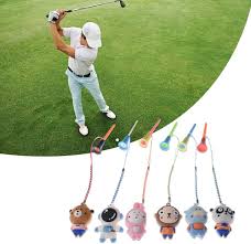 Colgador Antipérdida para Tee de Golf - 6 Piezas Coloridas