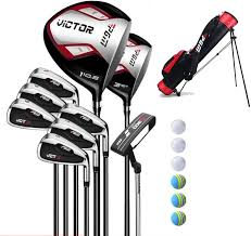 Juego de Golf para Principiantes - 9 Palos con Bolsa
