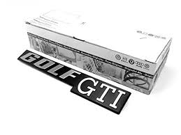 Emblema Trasero Original VW GOLF GTI