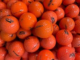 50 Pelotas de Golf Naranjas - Calidad A (Usadas) - Gran Oferta