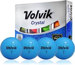 Pelotas de Golf Volvik Crystal Verde - Pack de 12
