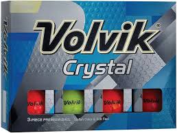 Bolas de Golf de Cristal Multicolor Volvik - Docena