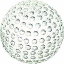 Pisapapeles de Cristal en Forma de Bola de Golf Longridge