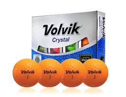 Bolas de Golf Volvik VV0000090 Crystal Naranja