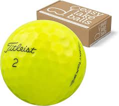 25 Pelotas de Golf Titleist NXT Tour S Amarillo Recuperadas