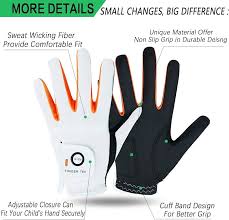 Guantes de Golf para Niños - Zurdos y Diestros