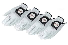 Guantes de Golf de Cuero Cabretta Kirkland - Pack de 4 Grandes