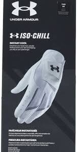 Guantes de Golf ISO-Chill Jr. Under Armour - Blanco/Acero
