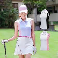 Polo de Golf Femenino Ajustado para Exterior