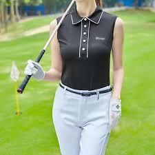 Polo Golf Mujer: Camiseta Sin Mangas de Secado Rápido