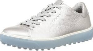 Zapatos de Golf ECCO Tray Lady Alu Plata/Arona