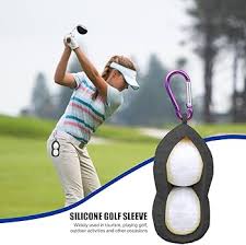 Funda de Silicona para Pelotas de Golf con Gancho