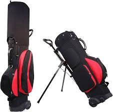 Bolsas de Golf con Ruedas y Soporte Extraíble