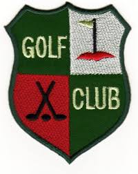 Parche Termoadhesivo Verde con Logotipo de Club de Golf