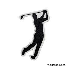 Parche Bordado de Golf WASPRO - Silueta Jugador