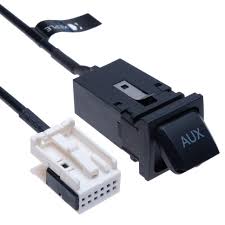Interruptor AUX para Coche con Cable de 12 Clavijas