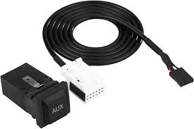 Interruptor y Cable AUX USB para Golf/GTI MK5 MK6