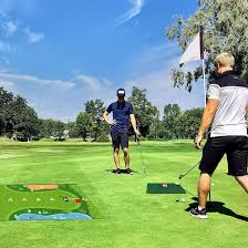 Duqulle Golf Chip y Stick: Alfombrillas Prácticas para Golf al Aire