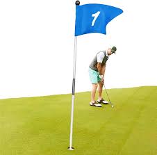 Tazas con Agujero para Banderas de Golf - Accesorios Duraderos para Práctica