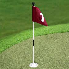BAOK Flagstick Golf: Juego Portátil de Poner Banderas Verdes