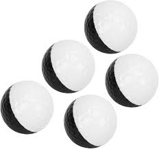 VBESTLIFE - Pelotas de Golf de Doble Color para Práctica