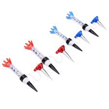 Juego de 4 Clavijas de Tee Magnéticas de Plástico Flexible