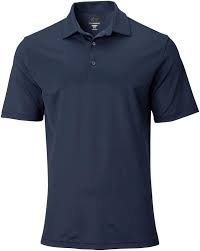 Polo Greg Norman Freedom Micro Piqué para Hombre - Azul Marino
