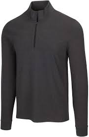 Suéter de Golf para Hombre Greg Norman Pro Series 1/4 Zip - Negro Brezo