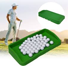 Caja de Almacenamiento para Pelotas de Golf Verde