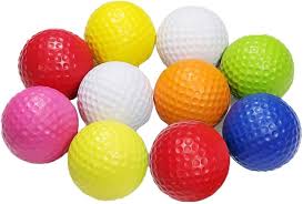 Pelotas de Golf de Espuma SEIWEI - 4 Pares para Entrenamiento