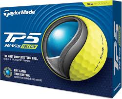 Pelotas de Golf TP5 Amarillo TaylorMade TM24