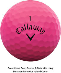 Bola de Golf Callaway Supersoft Rosa