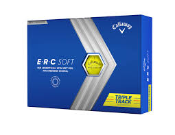 Callaway ERC Soft Triple Track Amarilla - Bola de Golf