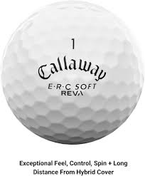 Bola de Golf Callaway ERC Soft REVA Triple Track Blanca