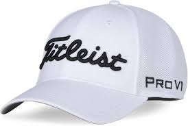 Gorra de Béisbol Titleist Tour Sports Mesh Blanco L/XL