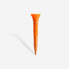 Tees de Golf Plástico Naranja x10 - INESIS 54 mm