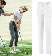 Whrcy - Pantalones de Golf para Mujer