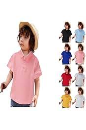 Camisas de Golf Ajustadas para Niños