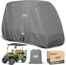 Funda Impermeable para Golf Buggy 4 Pasajeros - Protección Todo Clima